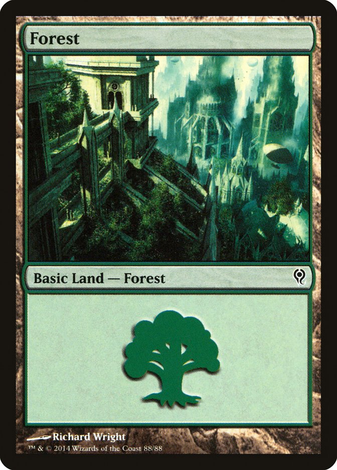 Forest (88) [Duel Decks: Jace vs. Vraska] | Anubis Games and Hobby