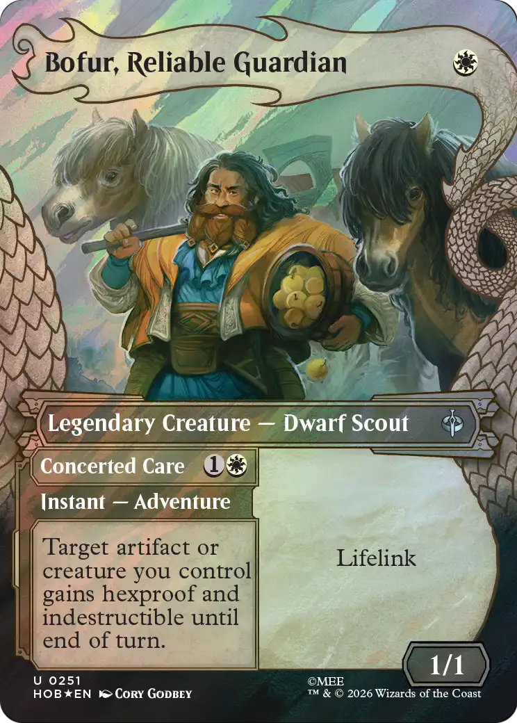 Bofur, Reliable Guardian (Showcase) (Surge Foil) [The Hobbit] | Anubis Games and Hobby