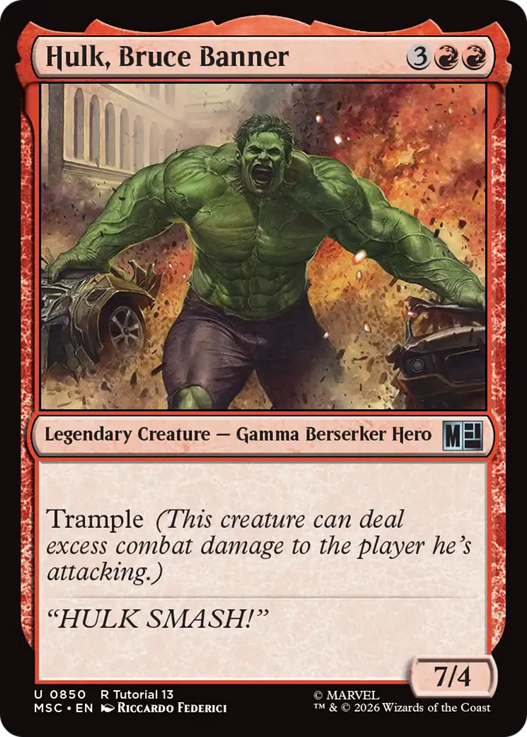Hulk, Bruce Banner [Marvel Super Heroes Commander] | Anubis Games and Hobby
