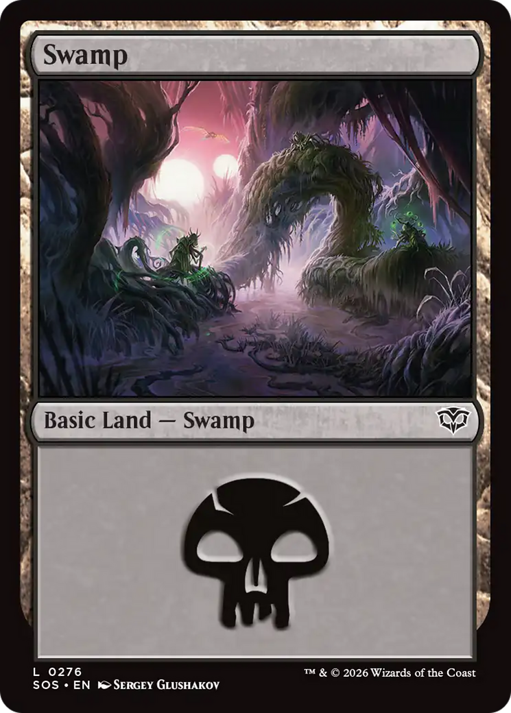 Swamp (0276) [Secrets of Strixhaven] | Anubis Games and Hobby
