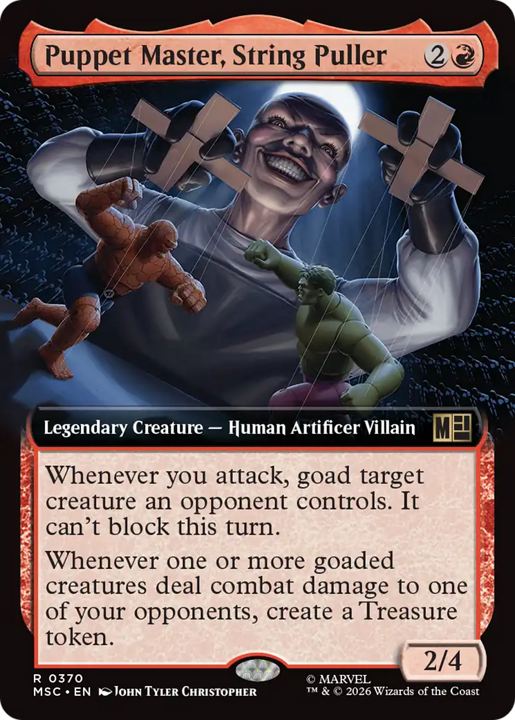 Puppet Master, String Puller (Extended Art) [Marvel Super Heroes Commander] | Anubis Games and Hobby
