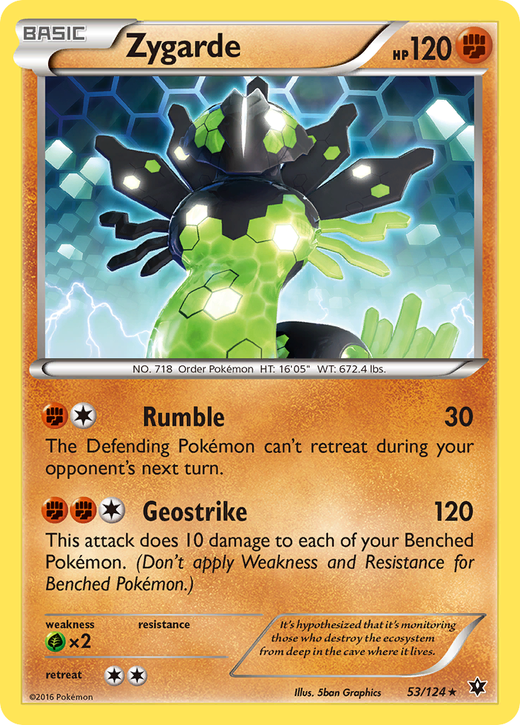 Zygarde (53/124) [XY: Fates Collide] | Anubis Games and Hobby