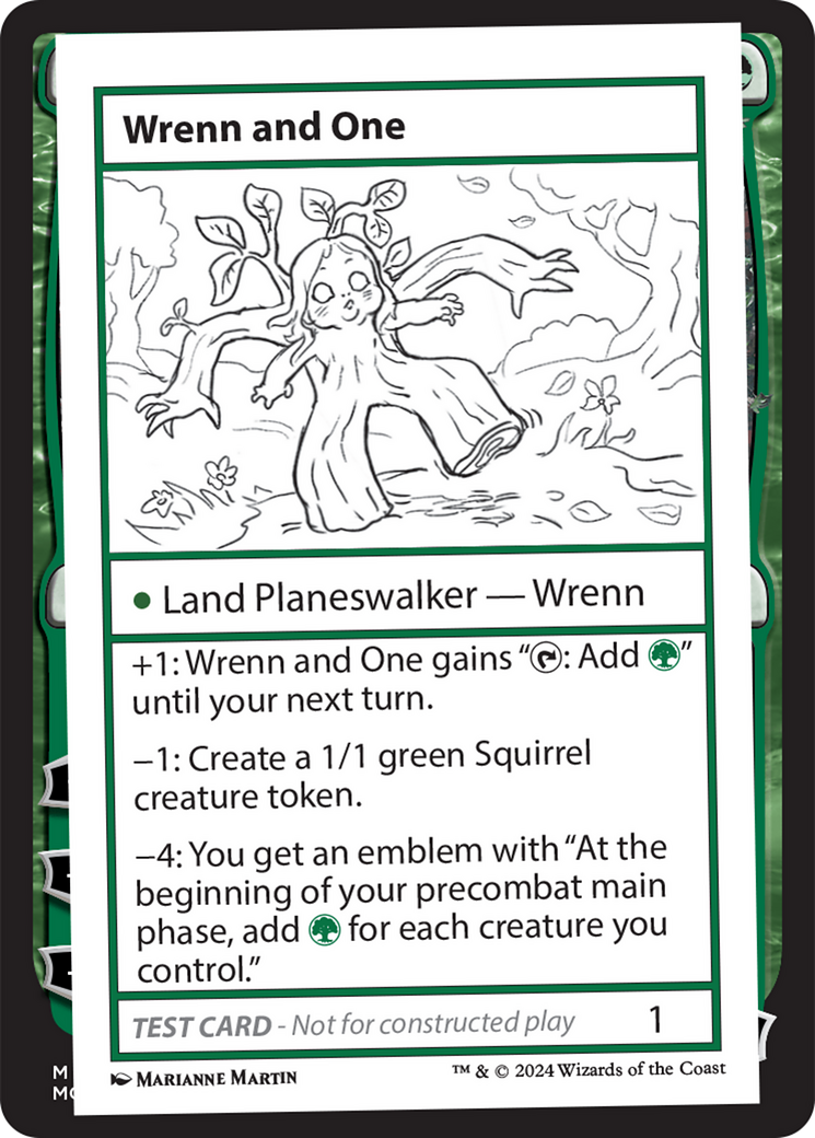 Wrenn and One [Mystery Booster 2 Playtest Cards] | Anubis Games and Hobby