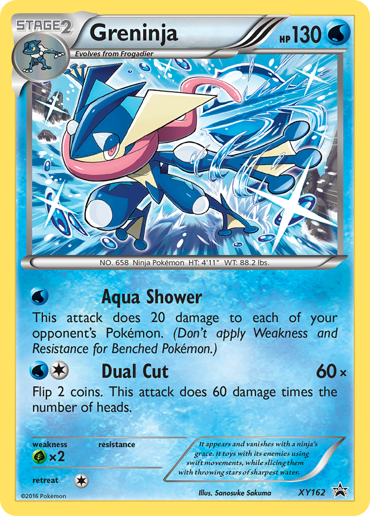 Greninja (XY162) [XY: Black Star Promos] | Anubis Games and Hobby