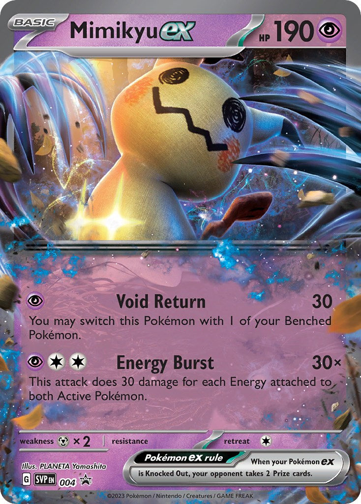 Mimikyu ex (004) (Jumbo Card) [Scarlet & Violet: Black Star Promos] | Anubis Games and Hobby