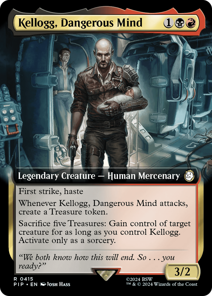 Kellogg, Dangerous Mind (Extended Art) [Fallout] | Anubis Games and Hobby