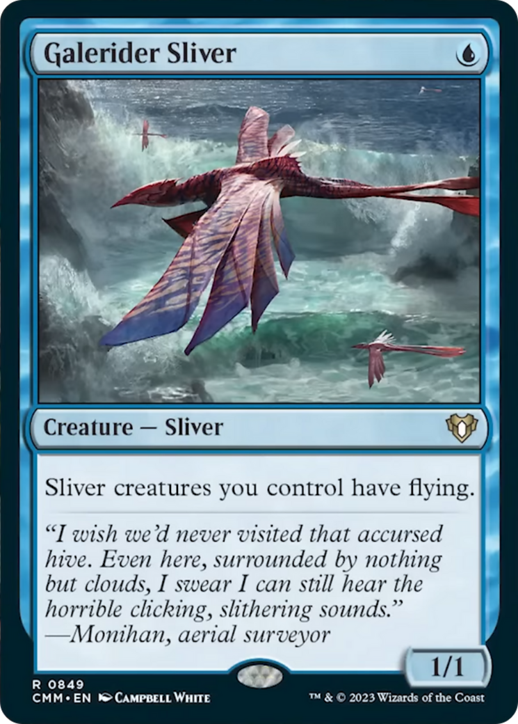 Galerider Sliver [Commander Masters] | Anubis Games and Hobby