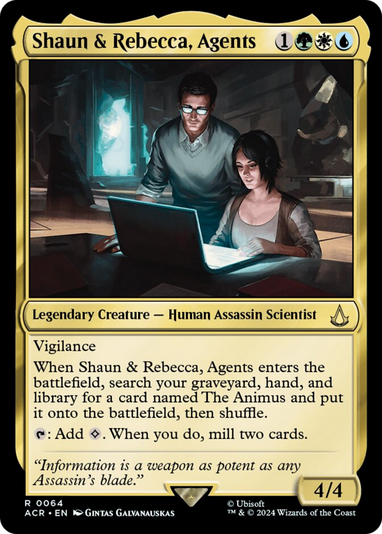 Shaun & Rebecca, Agents [Assassin's Creed] | Anubis Games and Hobby