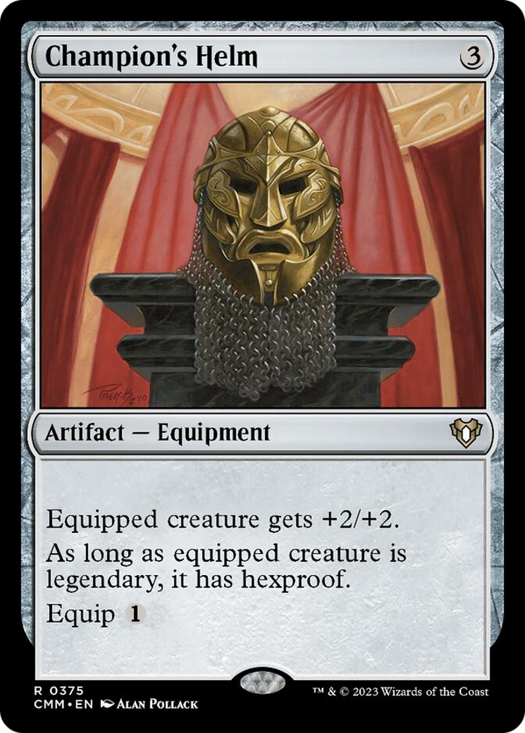 Champion's Helm [Commander Masters] | Anubis Games and Hobby