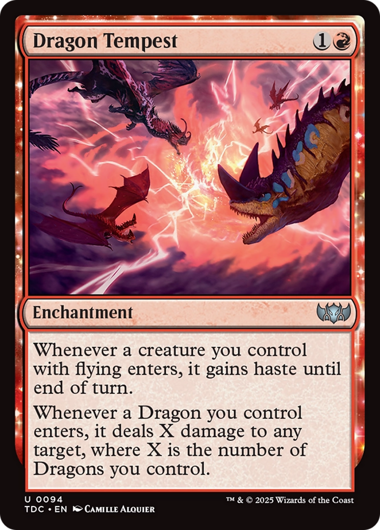Dragon Tempest [Tarkir: Dragonstorm Commander] | Anubis Games and Hobby