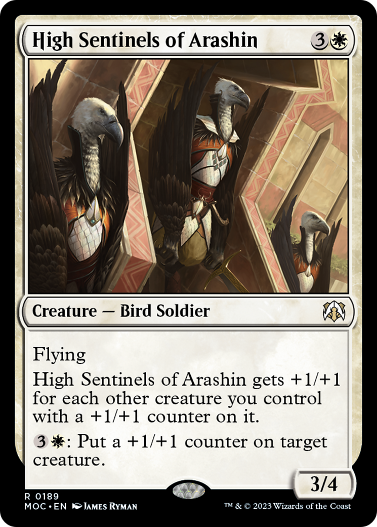 High Sentinels of Arashin [March of the Machine Commander] | Anubis Games and Hobby