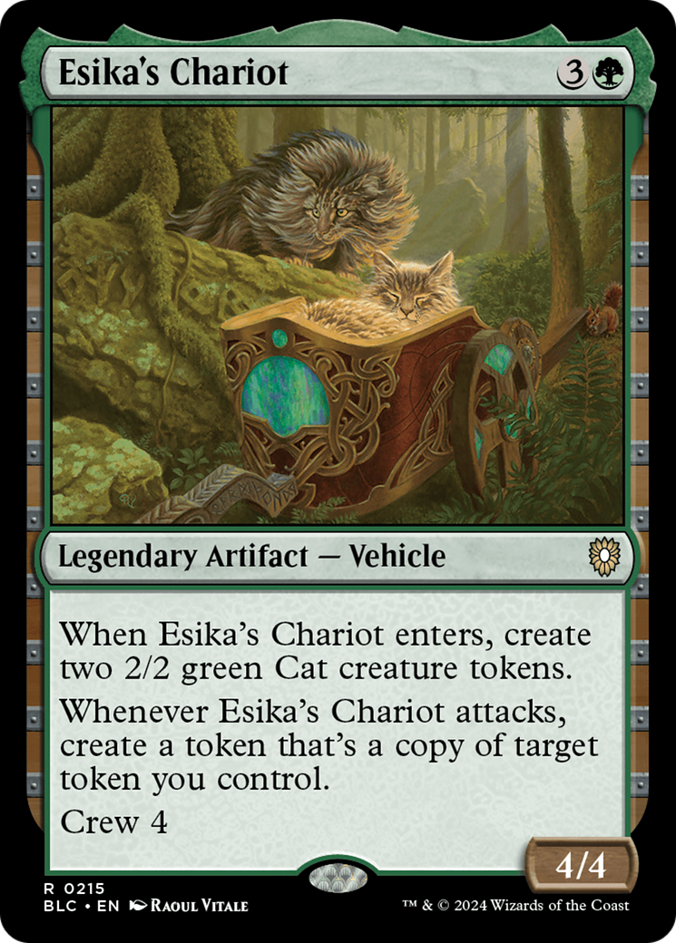 Esika's Chariot [Bloomburrow Commander] | Anubis Games and Hobby