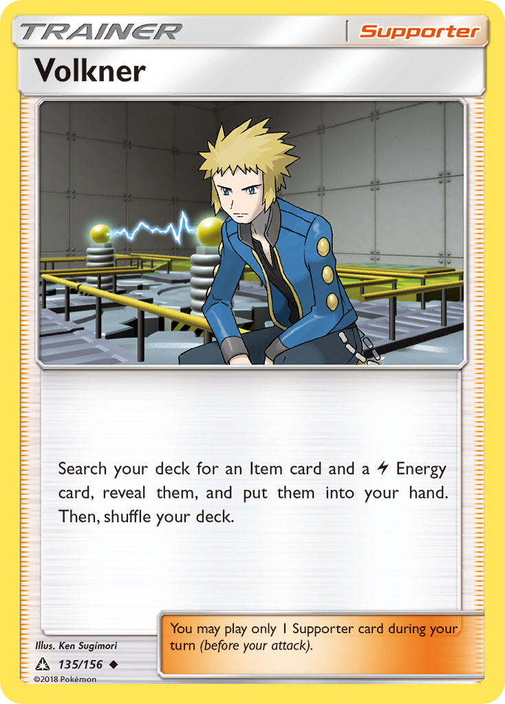 Volkner (135/156) [Sun & Moon: Ultra Prism] | Anubis Games and Hobby