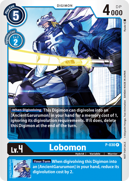 Lobomon [P-030] [Promotional Cards] | Anubis Games and Hobby