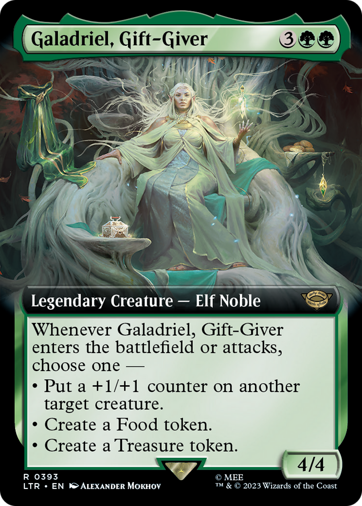 Galadriel, Gift-Giver (Extended Art) [The Lord of the Rings: Tales of Middle-Earth] | Anubis Games and Hobby