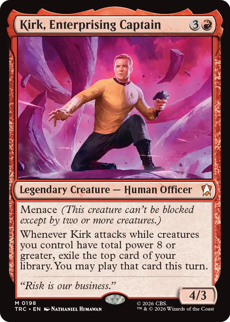 Kirk, Enterprising Captain [Star Trek Commander] | Anubis Games and Hobby