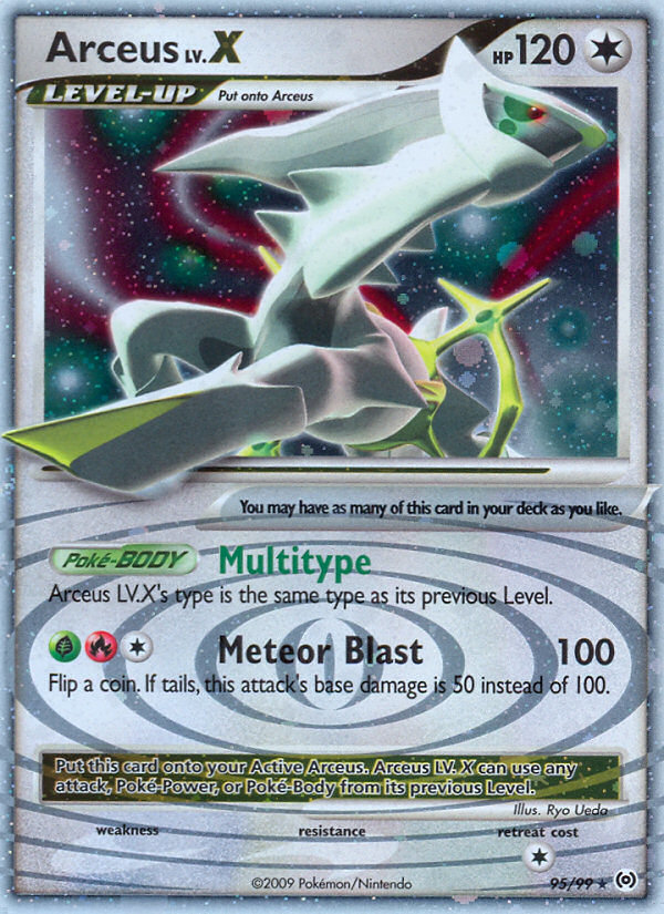 Arceus LV.X (95/99) [Platinum: Arceus] | Anubis Games and Hobby