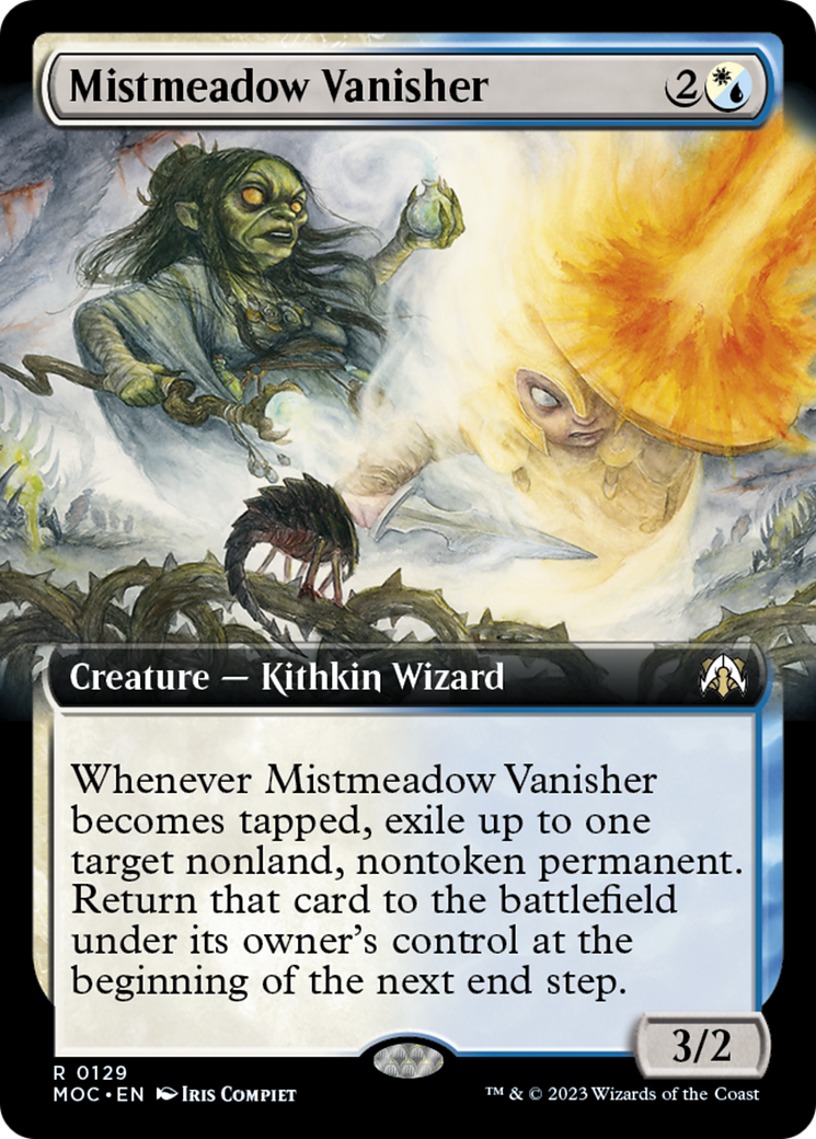 Mistmeadow Vanisher (Extended Art) [March of the Machine Commander] | Anubis Games and Hobby