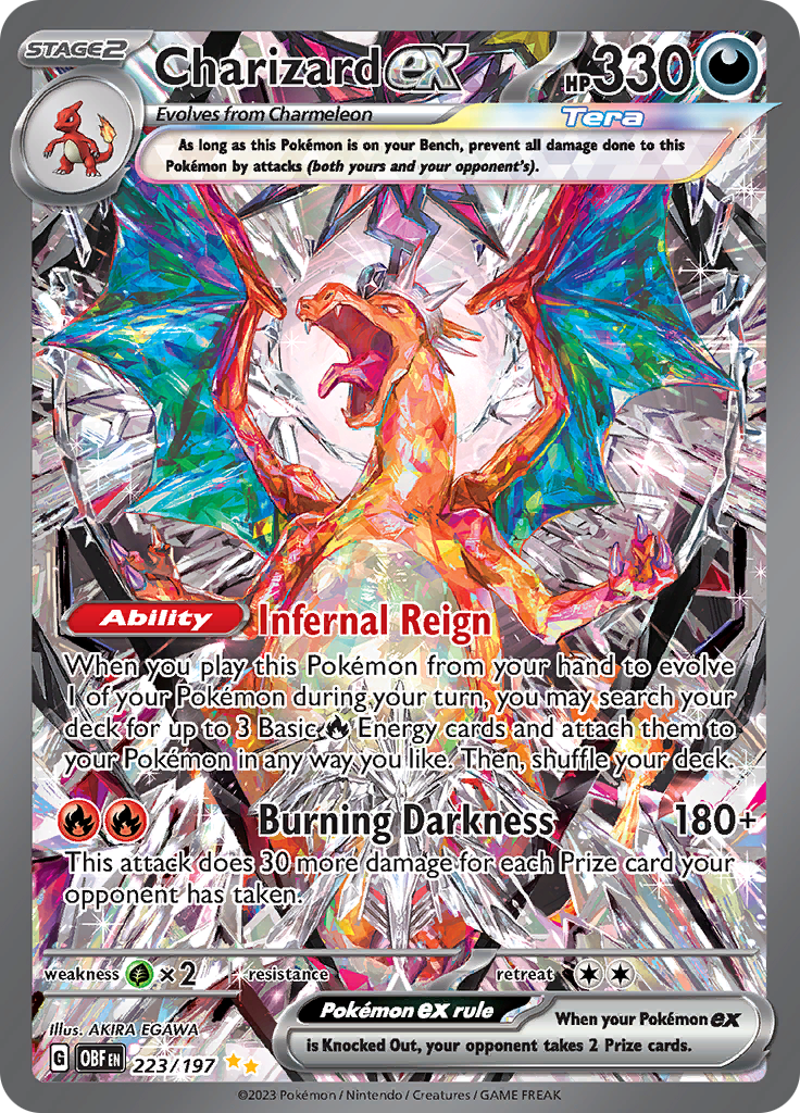 Charizard ex (223/197) [Scarlet & Violet: Obsidian Flames] | Anubis Games and Hobby