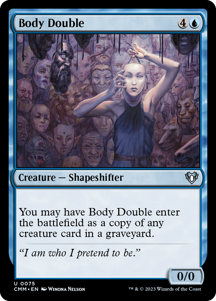 Body Double [Commander Masters] | Anubis Games and Hobby