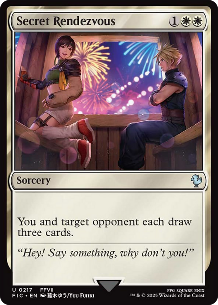 Secret Rendezvous (0217) [FINAL FANTASY Commander] | Anubis Games and Hobby