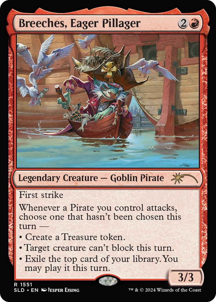 Breeches, Eager Pillager [Secret Lair Drop Series] | Anubis Games and Hobby