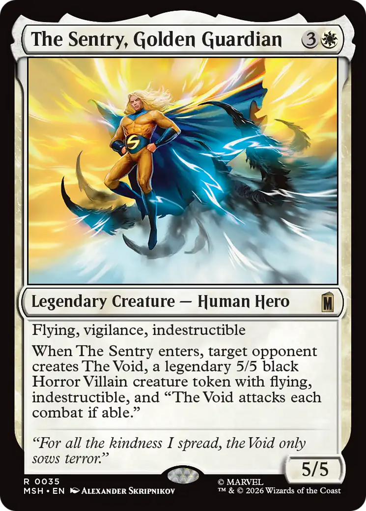 The Sentry, Golden Guardian [Marvel Super Heroes] | Anubis Games and Hobby
