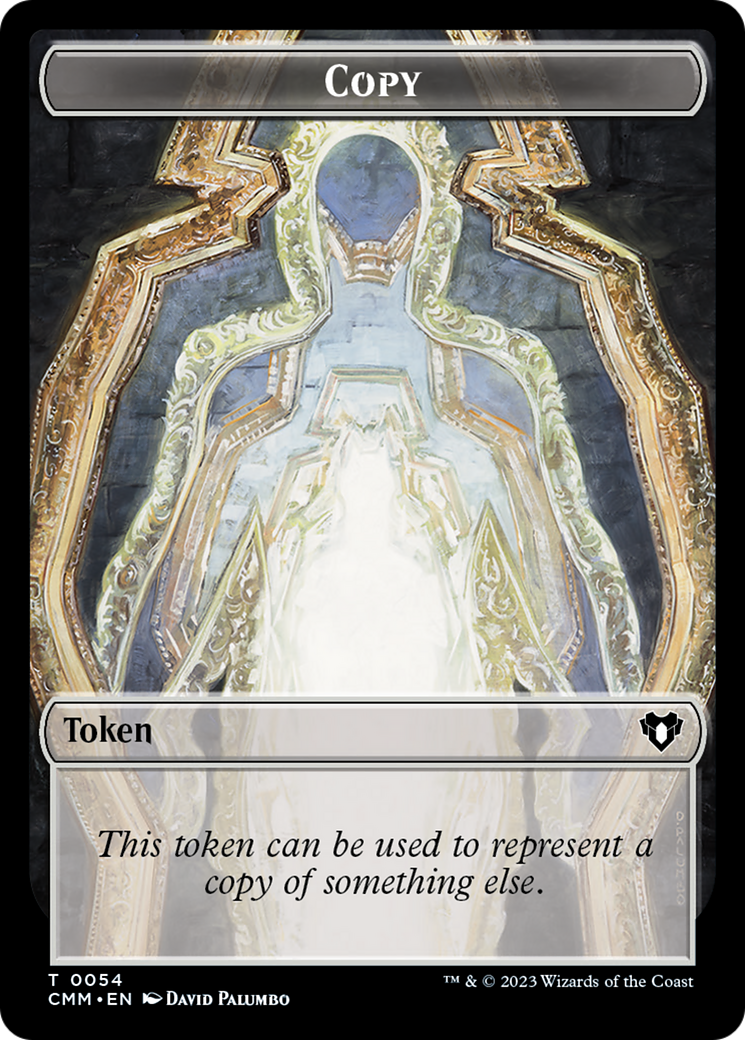 Copy (54) // Avacyn Double-Sided Token [Commander Masters Tokens] | Anubis Games and Hobby