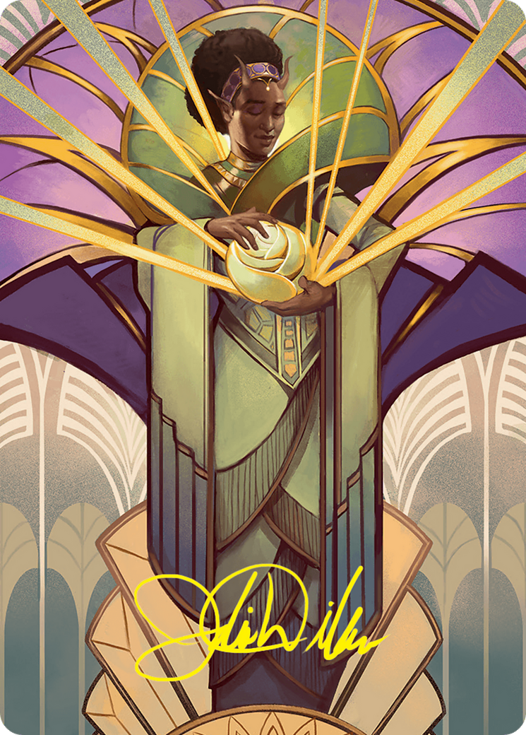 Bloom Tender Art Card (54/54) (Gold-Stamped Signature) [Foundations Art Series] | Anubis Games and Hobby