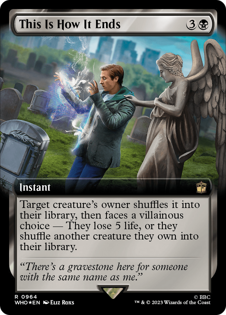 This Is How It Ends (Extended Art) (Surge Foil) [Doctor Who] | Anubis Games and Hobby