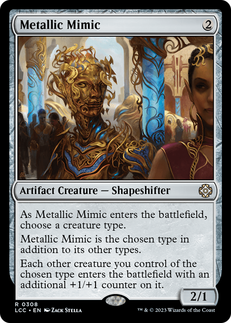 Metallic Mimic [The Lost Caverns of Ixalan Commander] | Anubis Games and Hobby