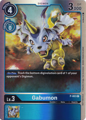 Gabumon [P-003] (Rainbow Foil) [Promotional Cards] | Anubis Games and Hobby