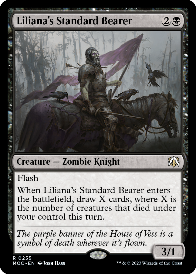 Liliana's Standard Bearer [March of the Machine Commander] | Anubis Games and Hobby