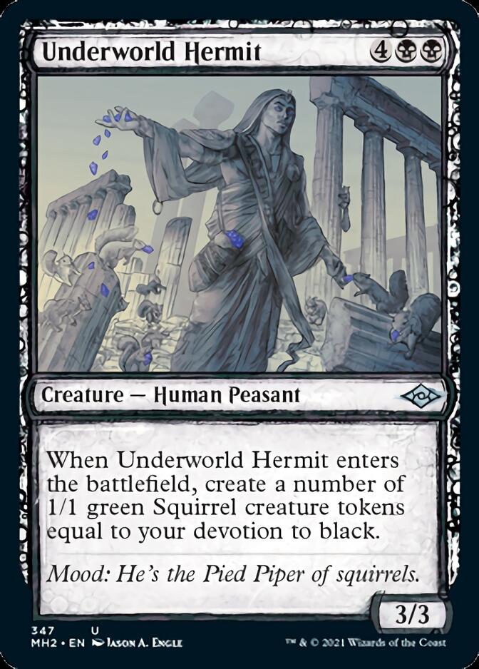 Underworld Hermit (Sketch) [Modern Horizons 2] | Anubis Games and Hobby