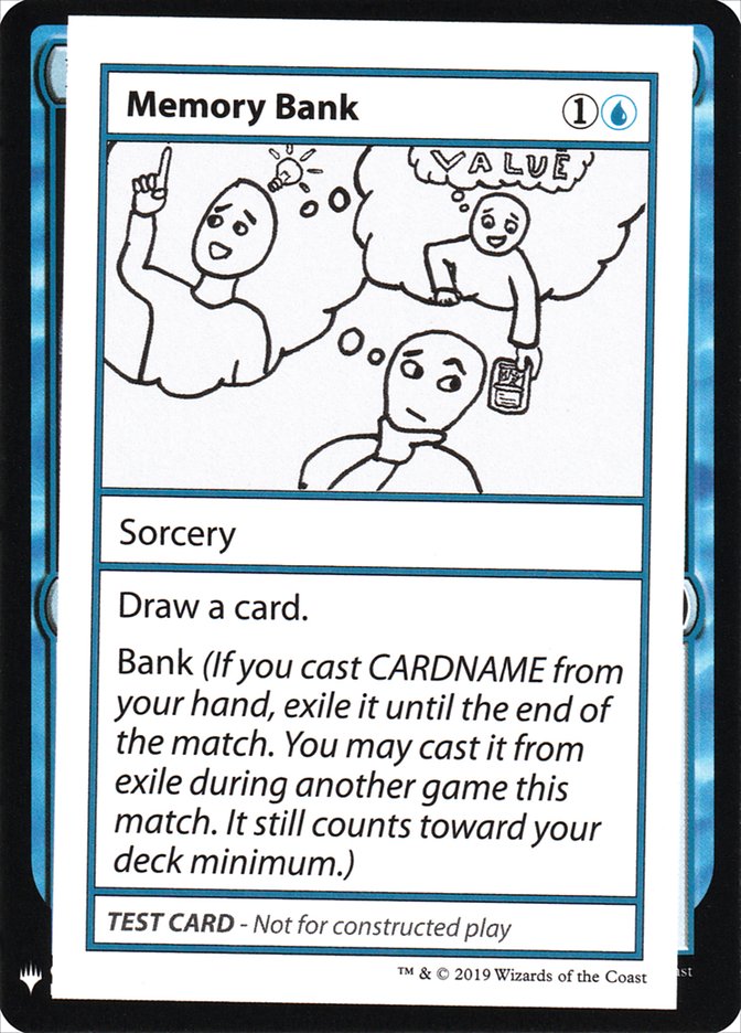 Memory Bank [Mystery Booster Playtest Cards] | Anubis Games and Hobby