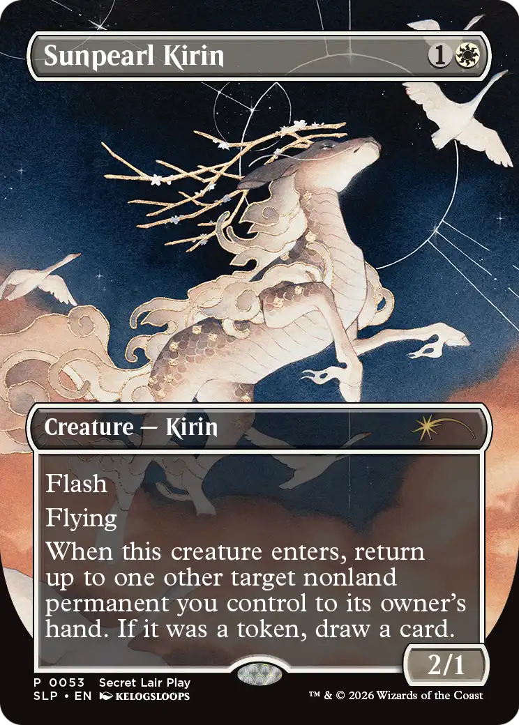 Sunpearl Kirin [Secret Lair Showdown] | Anubis Games and Hobby