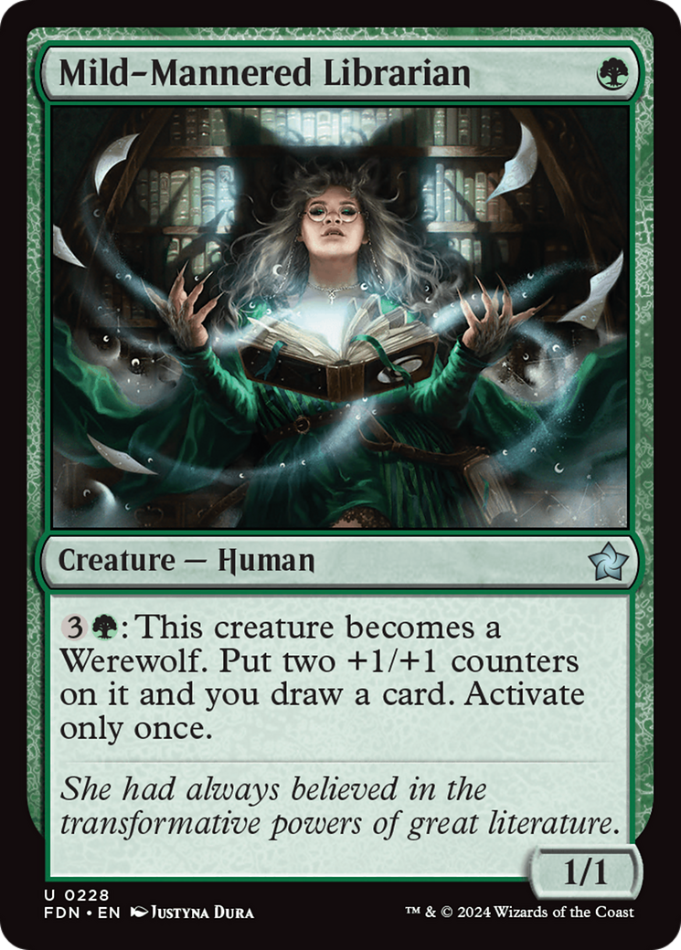 Mild-Mannered Librarian [Foundations] | Anubis Games and Hobby