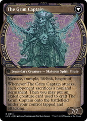 Throne of the Grim Captain // The Grim Captain (Showcase) [The Lost Caverns of Ixalan] | Anubis Games and Hobby