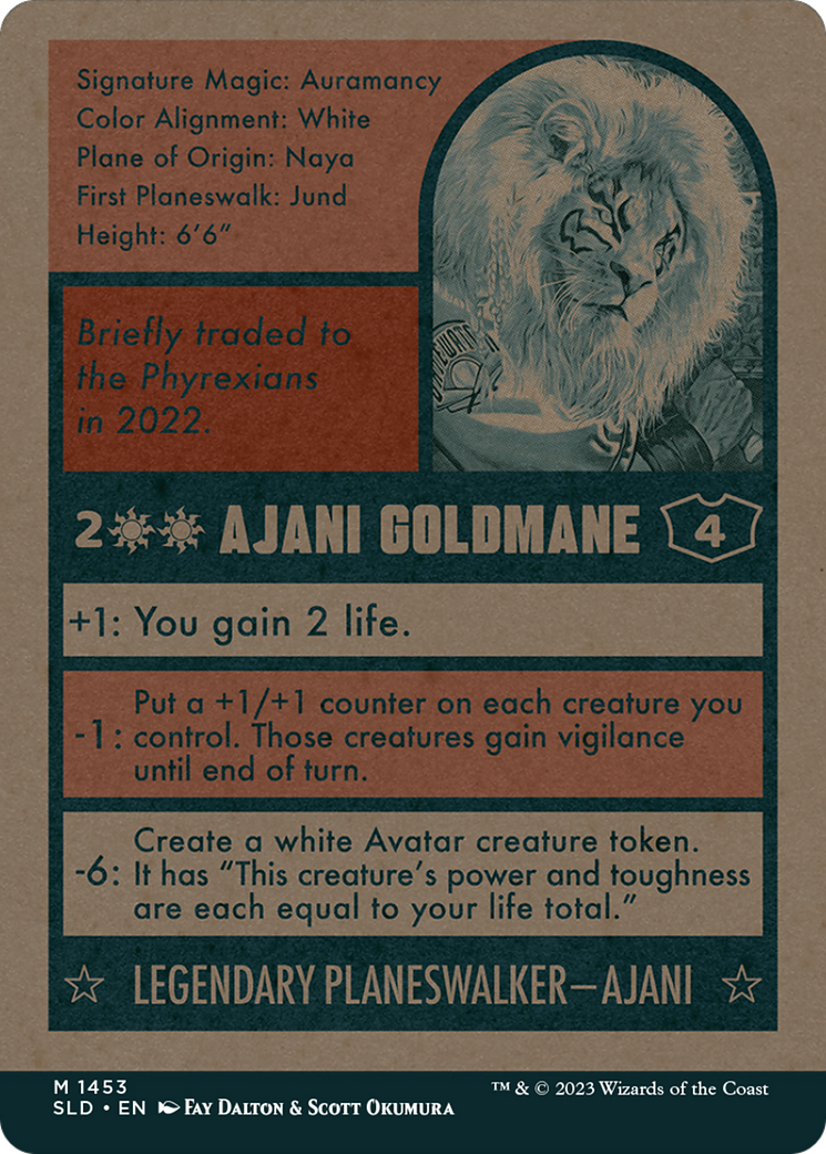 Ajani Goldmane [Secret Lair Drop Series] | Anubis Games and Hobby