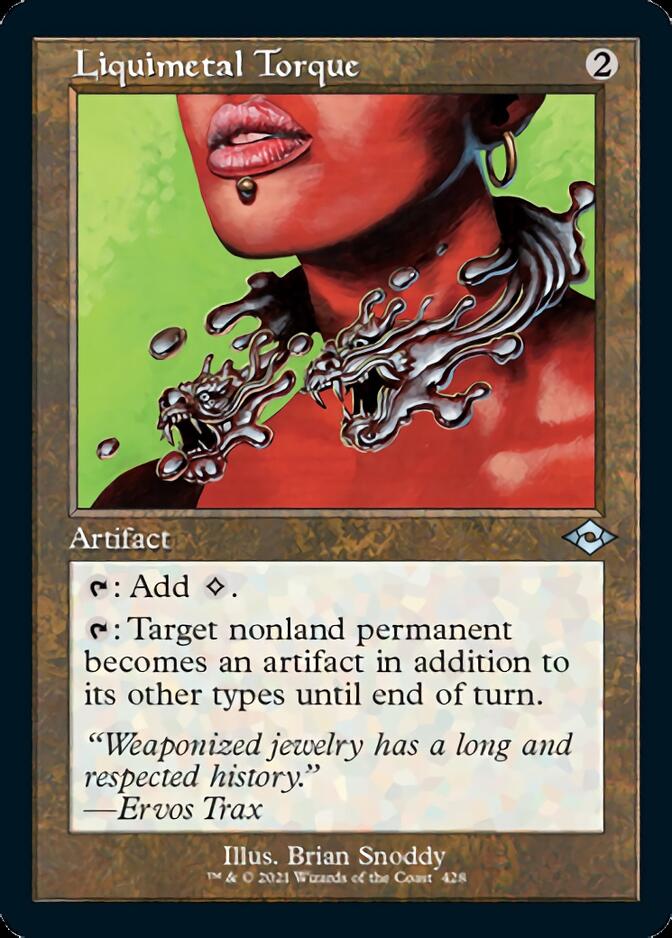 Liquimetal Torque (Retro Foil Etched) [Modern Horizons 2] | Anubis Games and Hobby