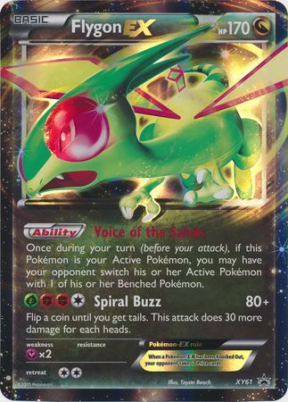 Flygon EX (XY61) (Jumbo Card) [XY: Black Star Promos] | Anubis Games and Hobby