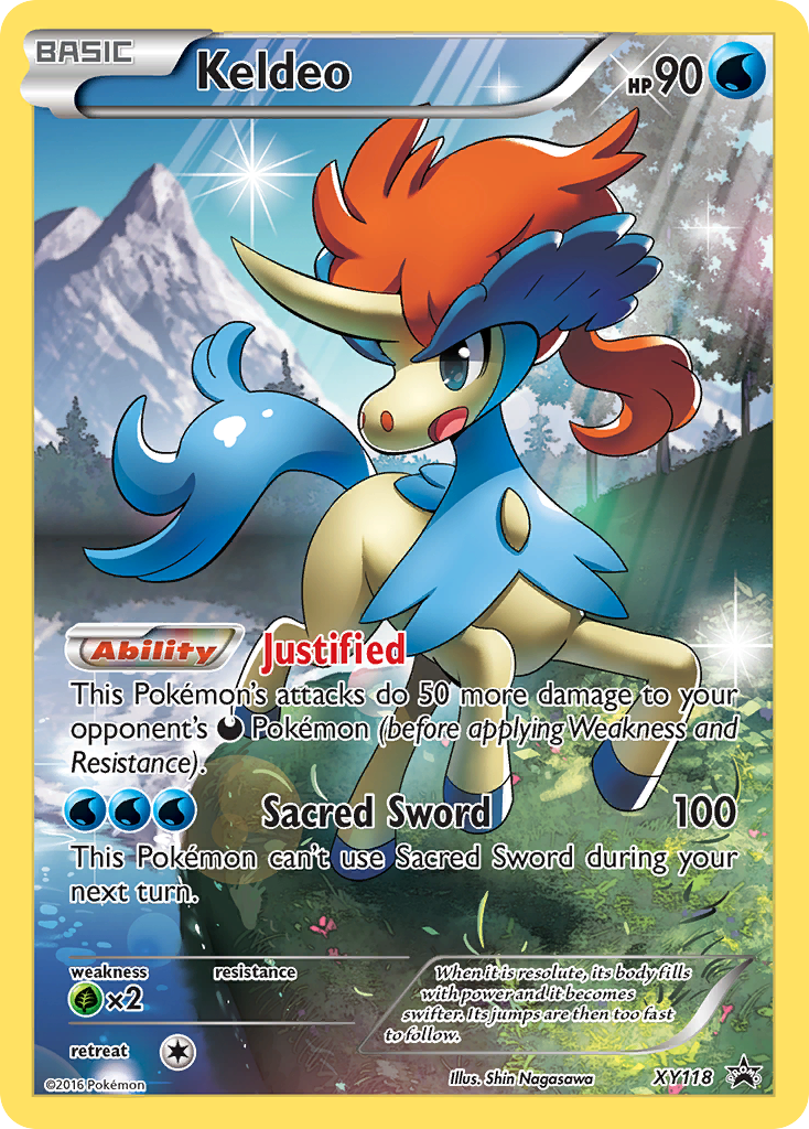 Keldeo (XY118) [XY: Black Star Promos] | Anubis Games and Hobby