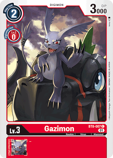 Gazimon [BT8-007] [New Awakening] | Anubis Games and Hobby