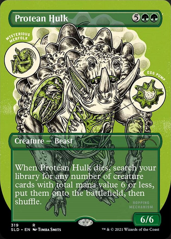 Protean Hulk (Borderless Foil Etched) [Secret Lair Drop Series] | Anubis Games and Hobby