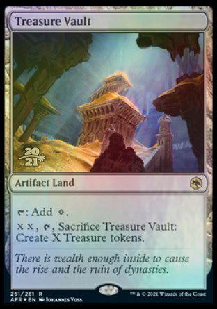 Treasure Vault [Dungeons & Dragons: Adventures in the Forgotten Realms Prerelease Promos] | Anubis Games and Hobby