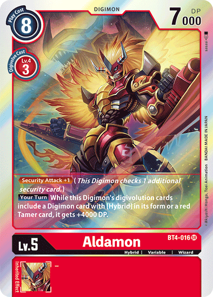 Aldamon [BT4-016] [Great Legend] | Anubis Games and Hobby