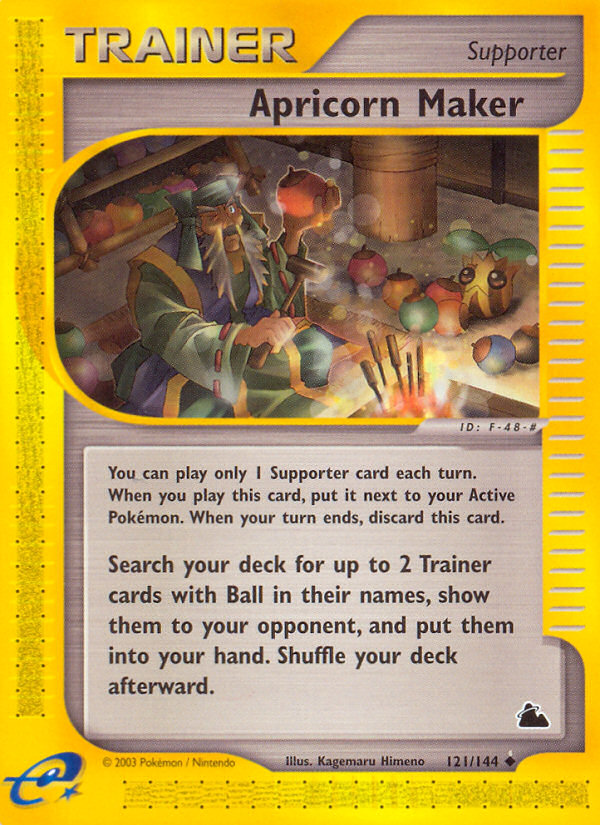 Apricorn Maker (121/144) [Skyridge] | Anubis Games and Hobby