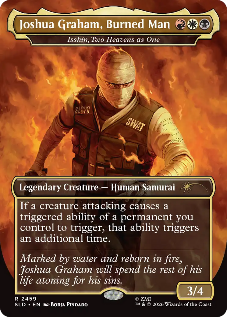 Joshua Graham, Burned Man - Isshin, Two Heavens as One [Secret Lair Drop Series] | Anubis Games and Hobby
