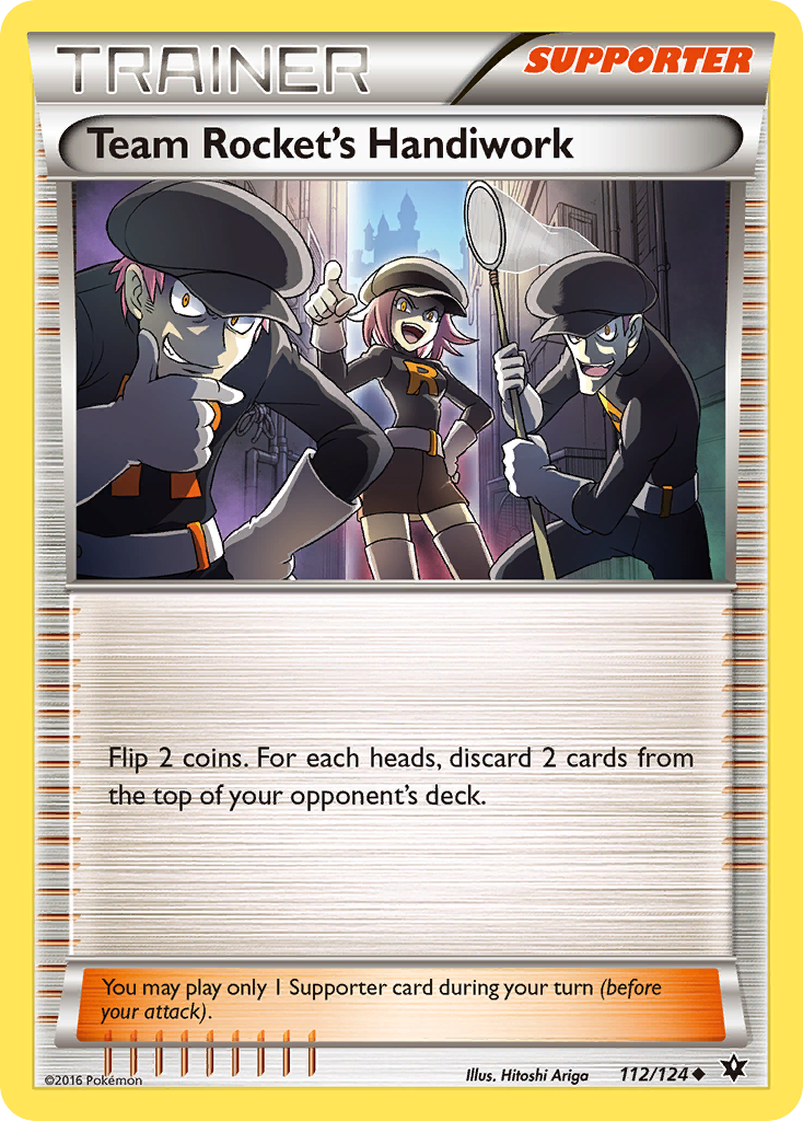 Team Rocket's Handiwork (112/124) [XY: Fates Collide] | Anubis Games and Hobby