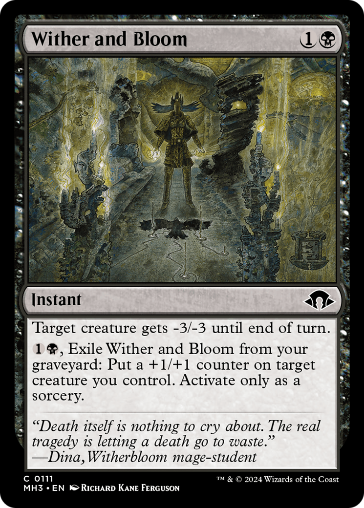 Wither and Bloom [Modern Horizons 3] | Anubis Games and Hobby